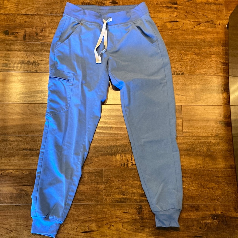 Zamora Jogger Scrub Pants - Ceil Blue